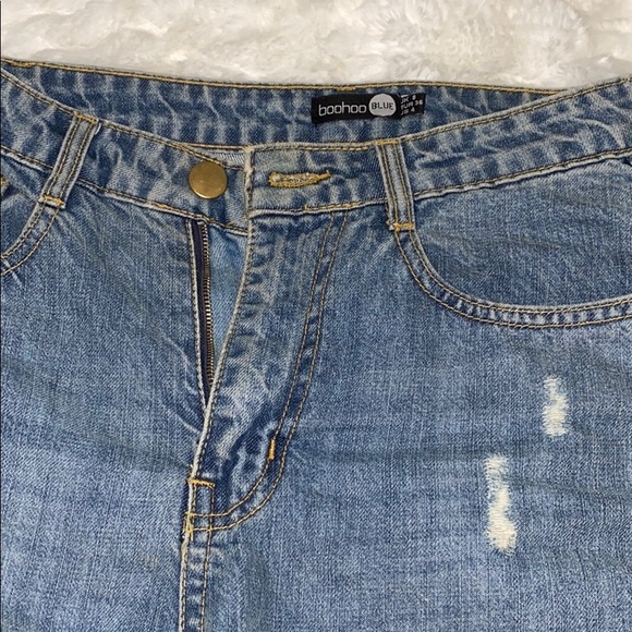 BOOHOO boyfriend jeans size US 4 - Picture 2 of 5